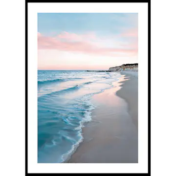 Poster Gallerix Ocean In Pink And Blue