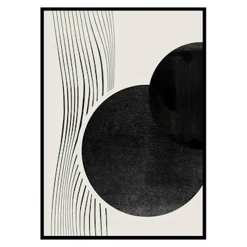 Poster Gallerix Abstract Flow No1