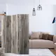 Rumsavdelare Skärmvägg Arkiio Stylish Wood 135x172 cm