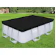 Poolöverdrag Bestway Flowclear PVC Svart 2,82 x 1,96 m Poolskydd