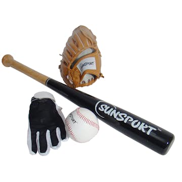 Sportutrustning Sunsport Basebollset 4 Delar