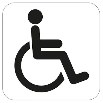 WC-Skylt Habo Handikapp