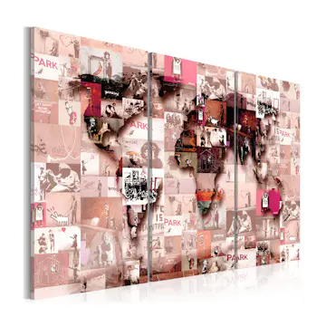 Tavla Arkiio Banksy Graffiti Collage IIII