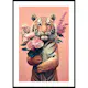 Poster Gallerix Tiger Bouquet