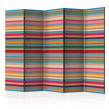 Rumsavdelare Skärmvägg Arkiio Subdued Stripes II 225x172 cm