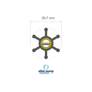 Impellerkit Albin Group Marine Premium 06-01-003