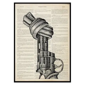 Poster Gallerix The Knotted Gun