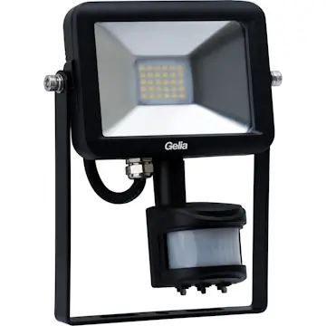 Strålkastare Gelia LED 20W M Ir IP44 0,5m Kabel med Stickpropp