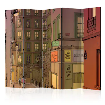 Rumsavdelare Skärmvägg Arkiio Supper in Paris II 225x172 cm