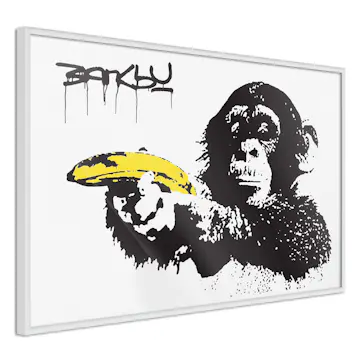 Poster Artgeist Affisch Banana Gun