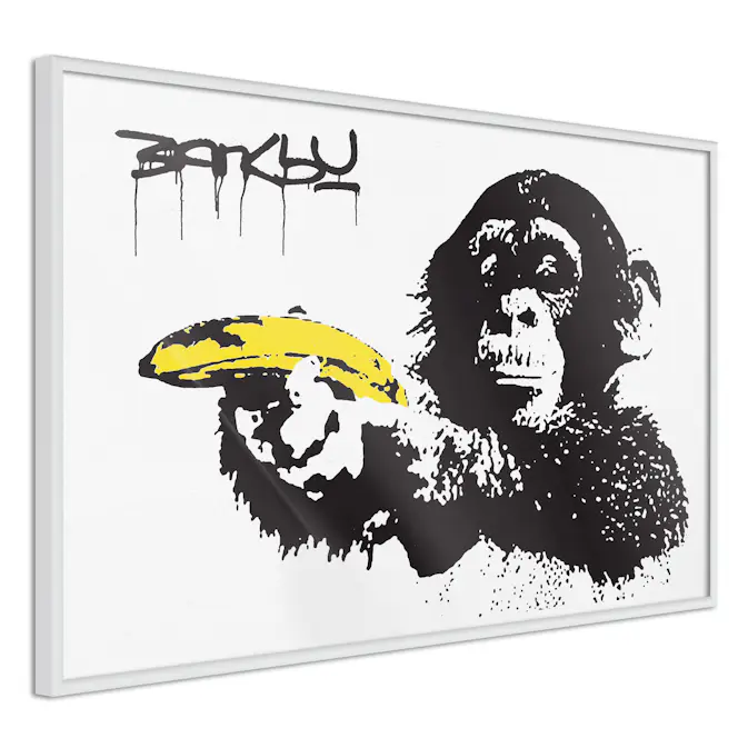 Poster Artgeist Affisch Banana Gun