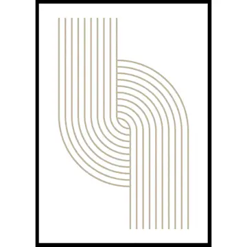 Poster Gallerix Art Lines No1