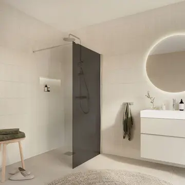 Duschhörn Arrow Round Tonat Glas