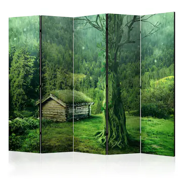 Rumsavdelare Skärmvägg Arkiio Green Seclusion II 225x172 cm
