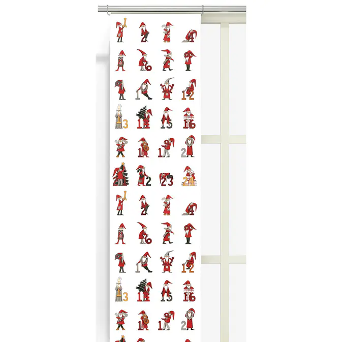 Panellängd Arvidssons Textil Kalendertomtar