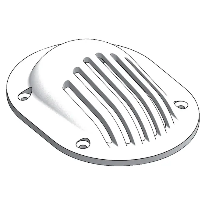 Sil Tru-design för Bordgenomföring Avlång