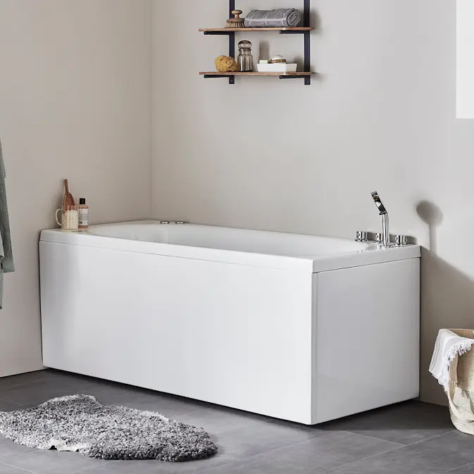 Bubbelbadkar Noro Relounge 160 inkl. blandare