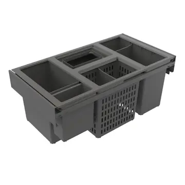 Källsorteringskärhållare Beslag Design Hide 800 Eco