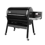 Träpelletsgrill Weber SmokeFire EX6 GBS Svart, Grillyta med 2 Zoner