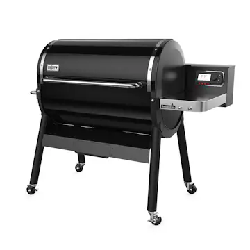 Träpelletsgrill Weber SmokeFire EX6 GBS Svart, Grillyta med 2 Zoner