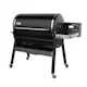 Träpelletsgrill Weber SmokeFire EX6 GBS Svart, Grillyta med 2 Zoner