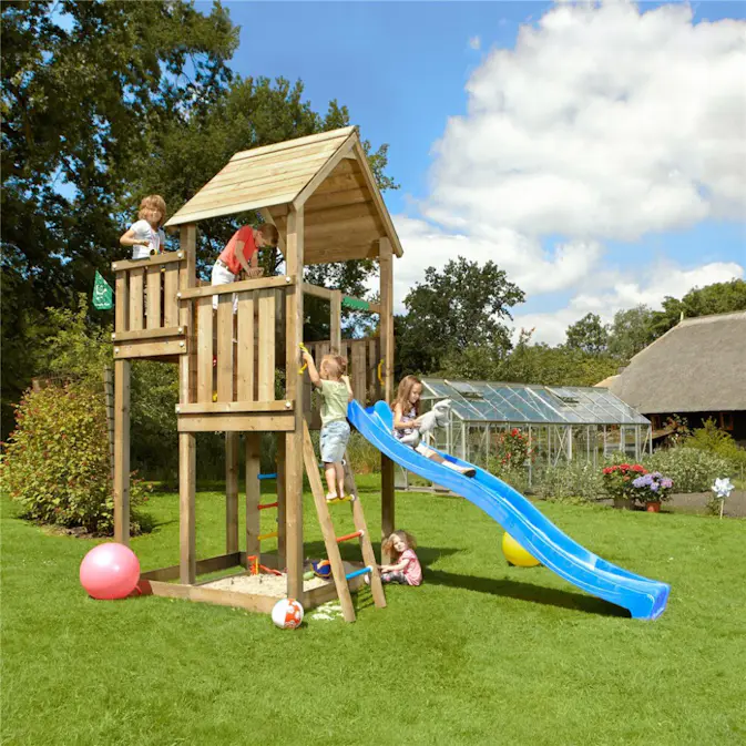Lektorn Jungle Gym Palace inkl. rutschkana