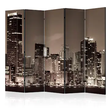 Rumsavdelare Skärmvägg Arkiio Miami in Sepia II 225x172 cm