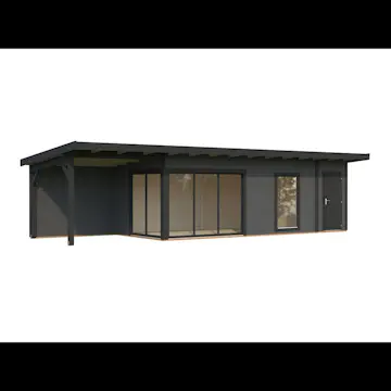 Stuga Palmako Andrea 30,4 m² Slide Plus (inv. 21,1+7,9 m²)