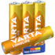 Batteri VARTA Alkaliska Longlife LR03/AAA 4-Pack