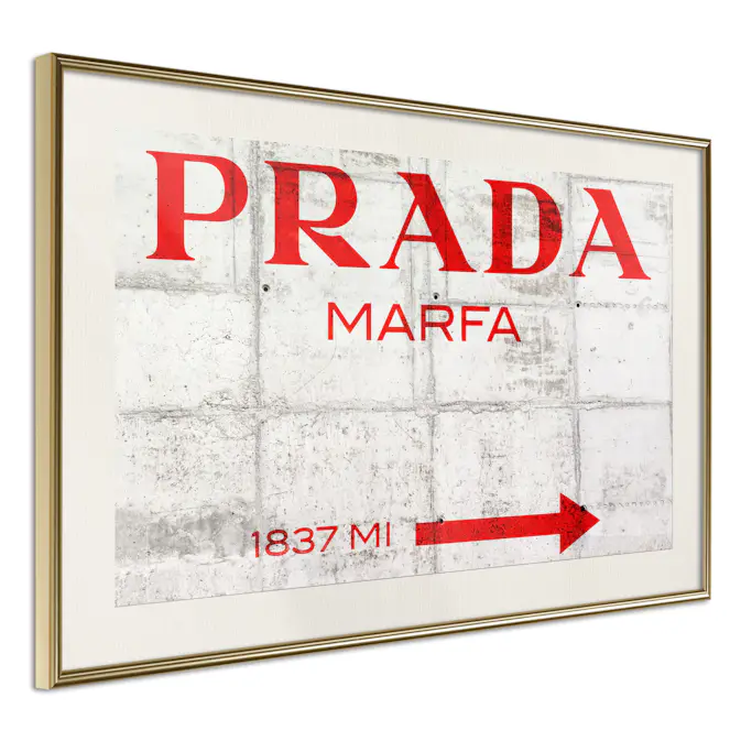 Poster Artgeist Affisch Prada Concrete