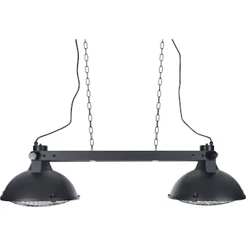 Infravärmare SunRed Indus II IND-3000H Terrassvärmare Svart Hängande 2100 W