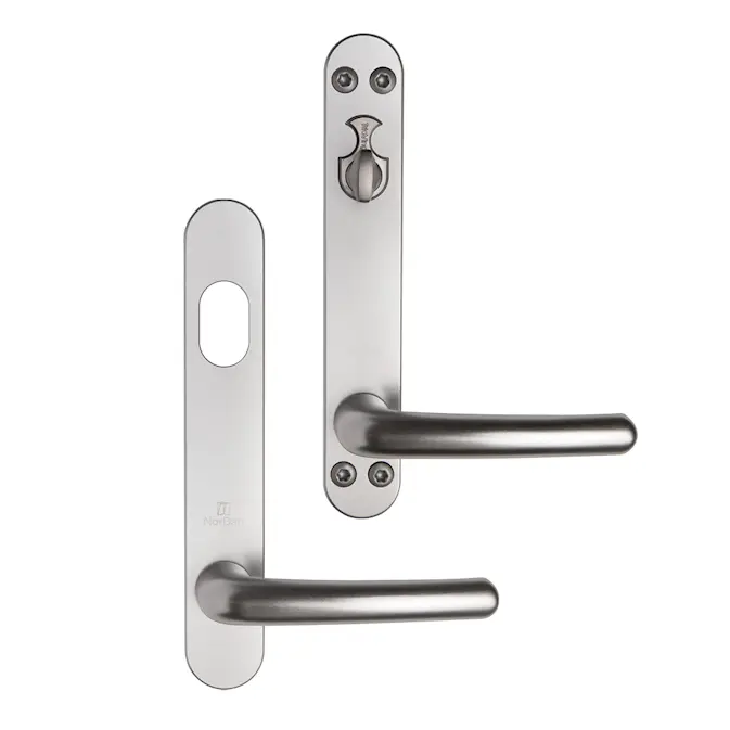Fönsterdörrshandtag NorDan NTech Cylinder Ut, Vred In