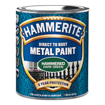 Rostskyddsfärg Hammerite Hammarlack Mörkgrön 250ml