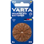 Hörapparatsbatterier Varta 312/A312/PR41 8-pack