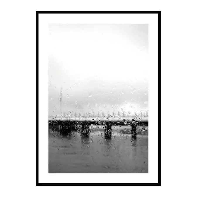 Poster Gallerix Behind Rain Drops