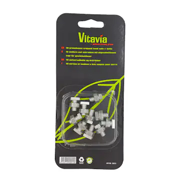T-bult & Mutter Vitavia För Montering av Växthus 10 st