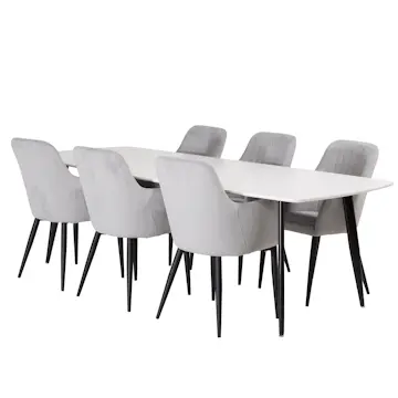 Matgrupp Venture Home Pobbie med 6 Corina Stolar