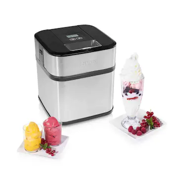 Glassmaskin Princess Rostfri 1,5 L LCD