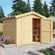 Förråd Landskap Stuva 4,8 m² Friggebod i Trä med Sadeltak