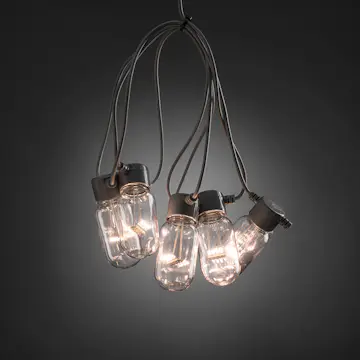 Ljusslinga från Gnosjö Konstsmide 10 st LED 14,5 m