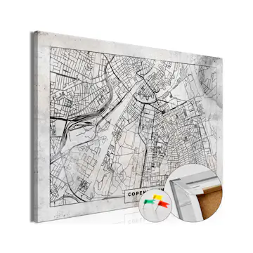 Anslagstavla Arkiio Copenhagen Plan