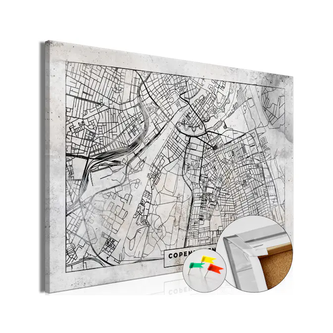 Anslagstavla Arkiio Copenhagen Plan