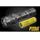 Ficklampa Nitecore P20iX + 5000 mAh NL2150HPi Uppladdningsbart Batteri