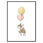 Poster Gallerix Animals And Balloons No5