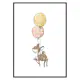 Poster Gallerix Animals And Balloons No5