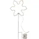 Siluett Star Trading NeonSnowflake Batteridriven Utomhusdekoration LED