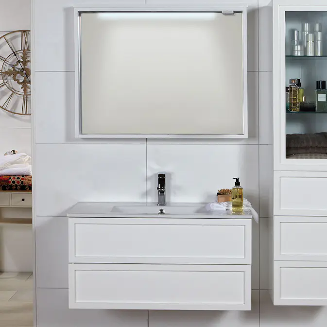 Möbelpaket Noro Seaside Vit Matt Ramlucka