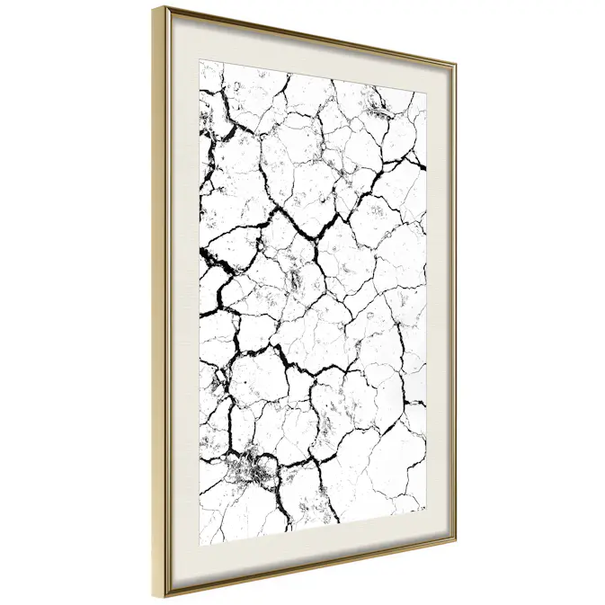 Poster Artgeist Affisch Cracked Earth