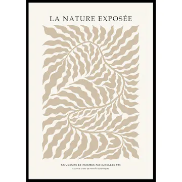 Poster Gallerix La Nature Exposee 34