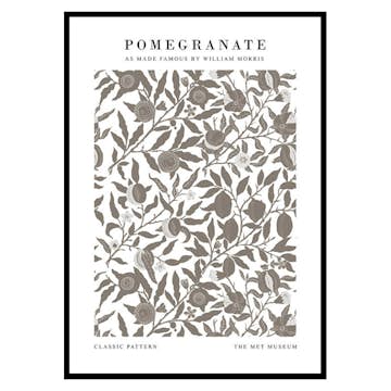 Poster Gallerix William Morris Pomegranate